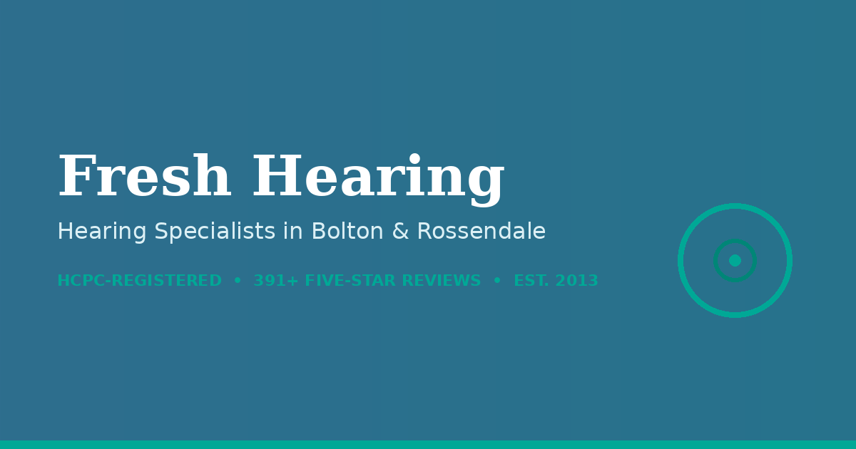 Photograph for Fresh Hearing Ltd, Health, Wellness & Fitness business in Bolton