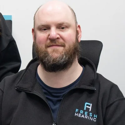 Adam Lancaster, Receptionist at Fresh Hearing